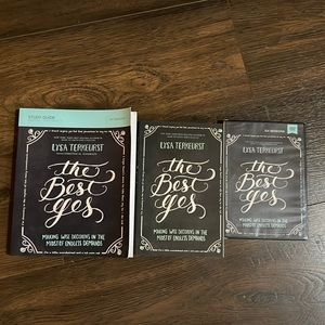Lysa TerKeurst - the best yes bible study. Never used.